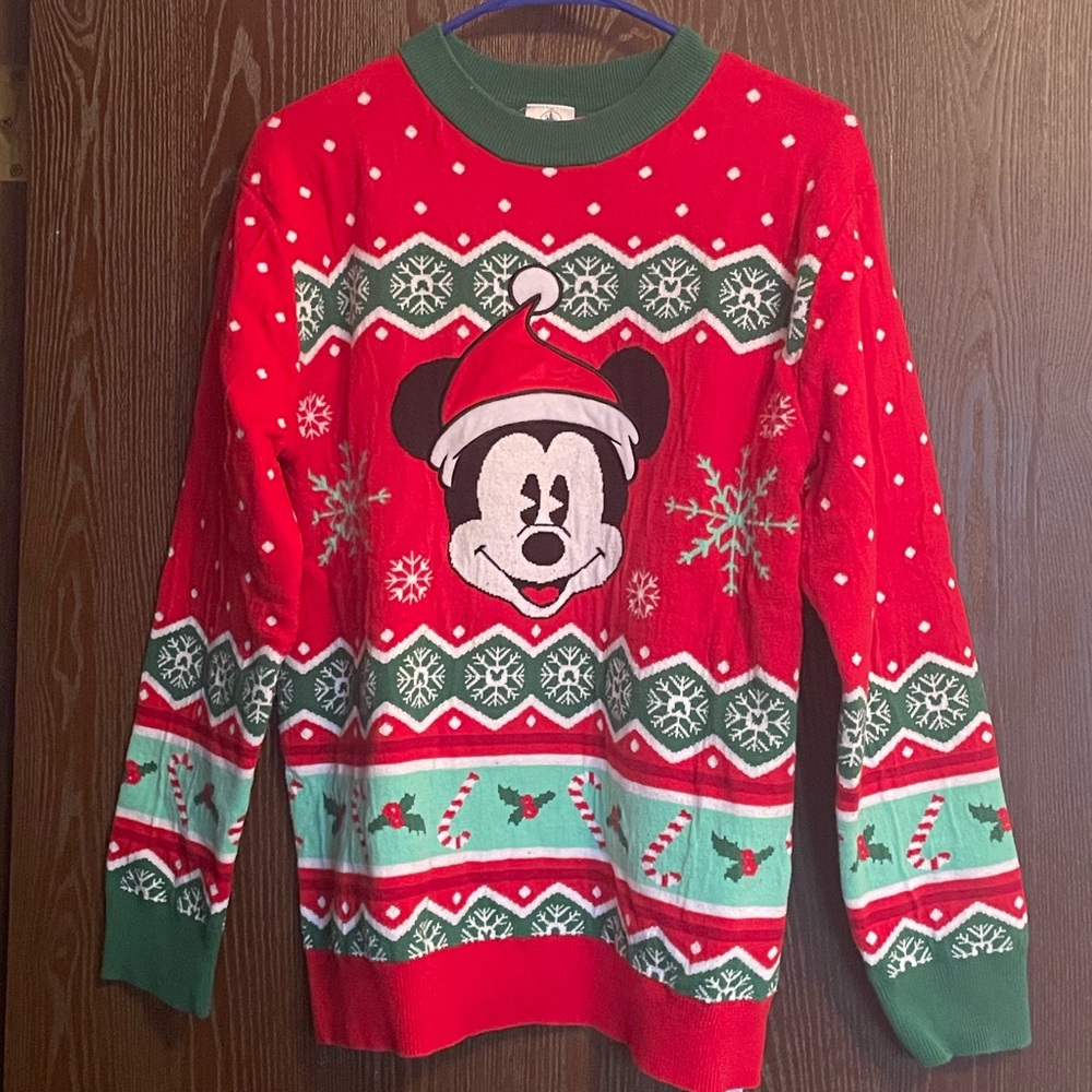 Disney Mickey Mouse Christmas Sweater